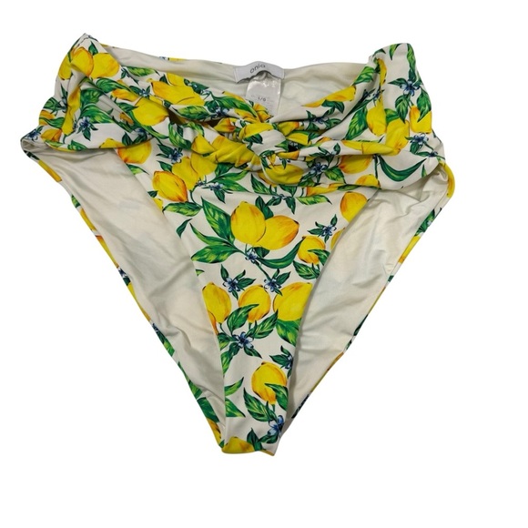Onia lemon bikini top and bottom Tomato girl summer - Picture 3 of 7